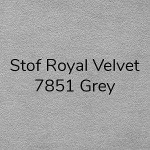 Stof Royal Velvet 7851 Grey