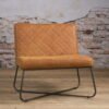 Tower Living Fauteuil 'Rodeo' - Leder Rust