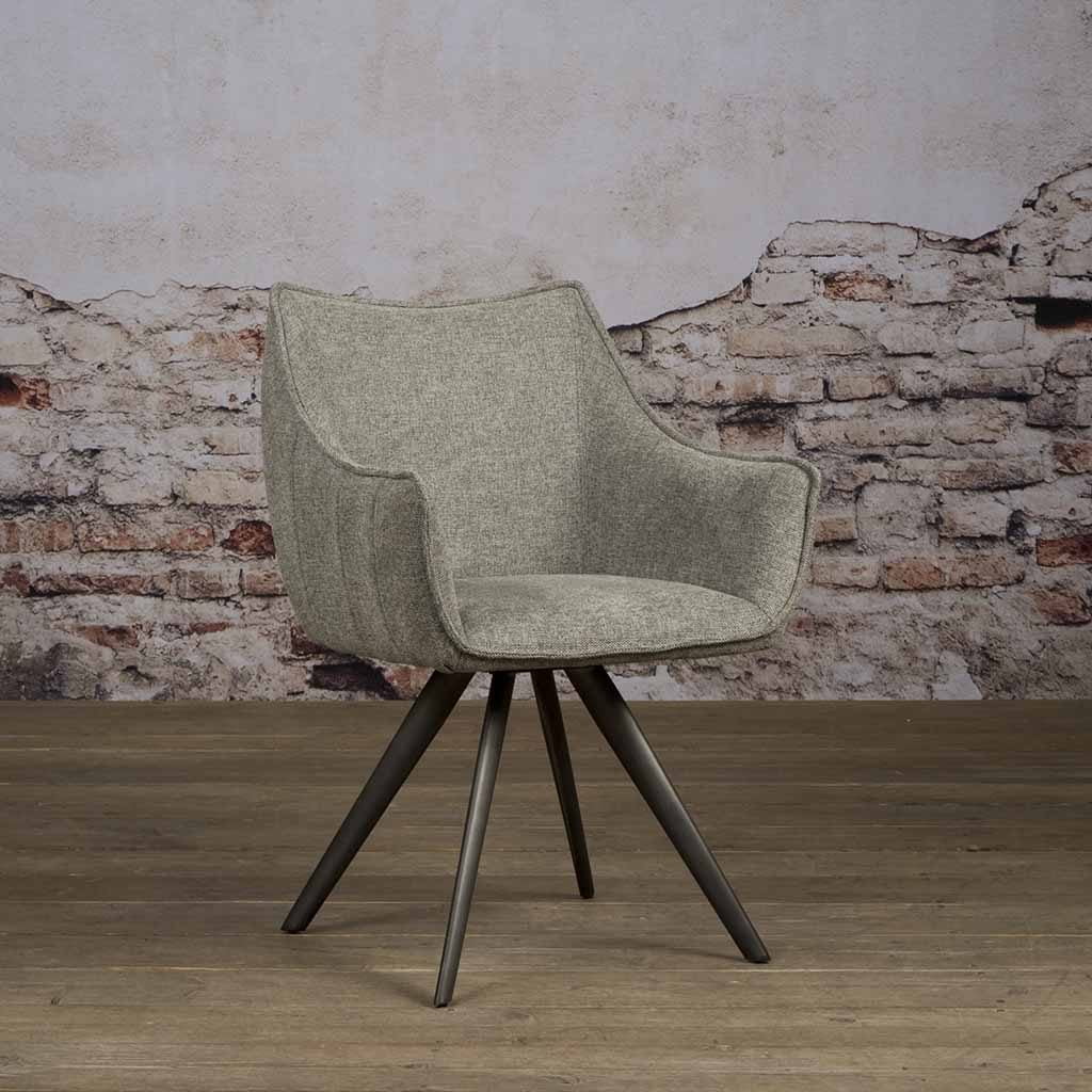 Tower-Living-Fauteuil-Riviera-Stof-BREGO-09-MIDDLE-GREY-Sfeerfoto-e1668432290978