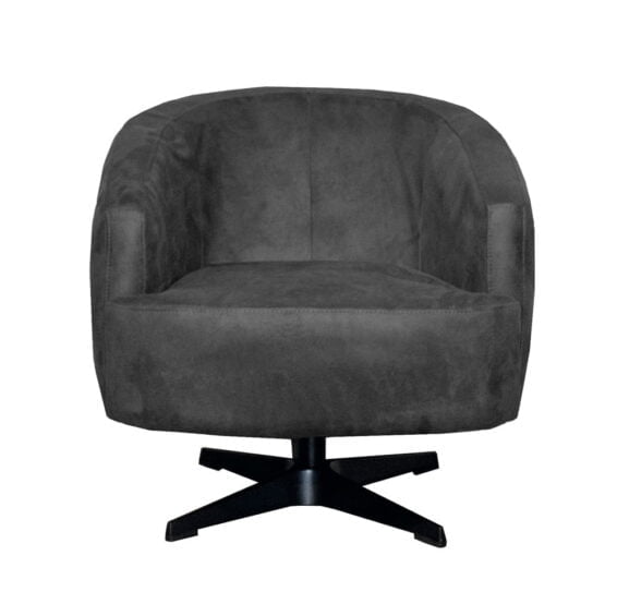 Fauteuil San Marcello Eco leer Bull 67 Anthracite 4